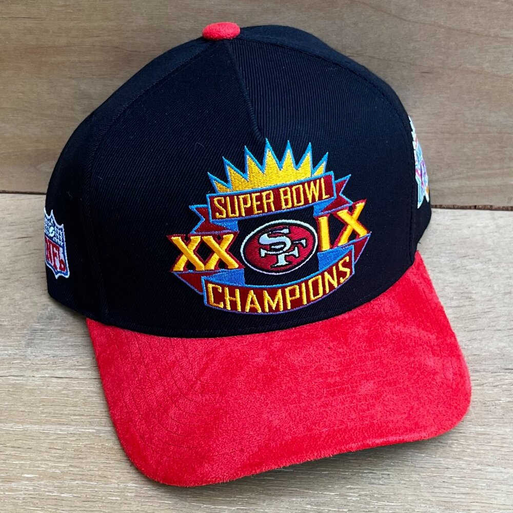 MITCHELL & NESS SAN FRANCISCO 49ERS SUPER BOWL XXIX PRO PINCH SNAPBACK HAT NEW